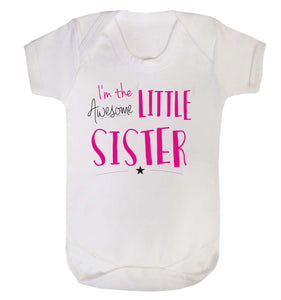 Awesome Little Sister Babygrow