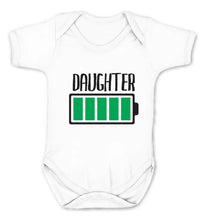 Reality Glitch Daughter Fully Charged Kids Babygrow