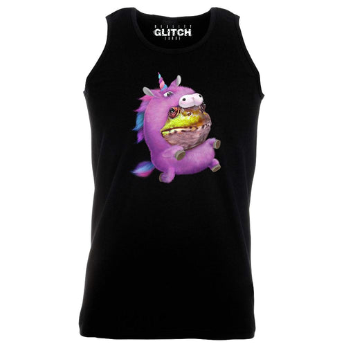 Reality Glitch Unicorn Frog Suit Mens Vest