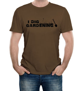 Reality Glitch I Dig Gardening Mens T-Shirt