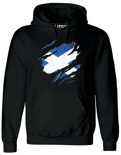 Men's Torn Scotland Hoodie