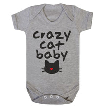 Crazy Cat Baby Babygrow