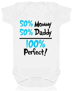 100% Perfect Short Sleeve Babygrow