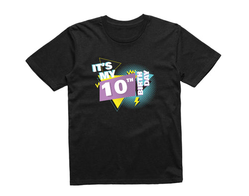 Reality Glitch It's My 10th Birthday Kids T-Shirt