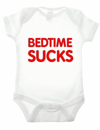 Bedtime Sucks Short Sleeve Babygrow