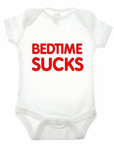 Bedtime Sucks Short Sleeve Babygrow