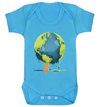 Reality Glitch Ice Cream Planet Melting Kids Babygrow