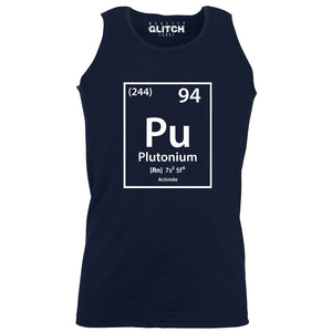 Reality Glitch Plutonium Element Periodic Table Mens Vest