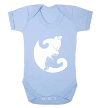 Reality Glitch Cat Ying Yang Kids Babygrow