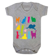 Reality Glitch Just Colourful Cats Kids Babygrow