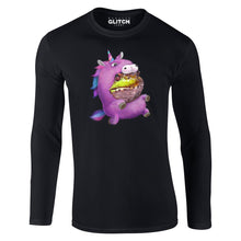 Reality Glitch Unicorn Frog Suit Mens T-Shirt - Long Sleeve