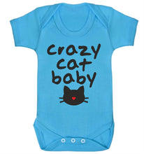 Crazy Cat Baby Babygrow