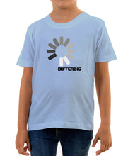 Reality Glitch Buffering Kids T-Shirt