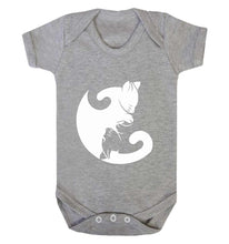 Reality Glitch Cat Ying Yang Kids Babygrow