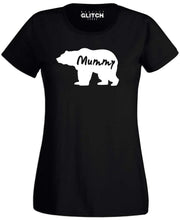 Reality Glitch Mummy Bear Womens T-Shirt