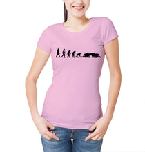 Reality Glitch Evolution of Rugby Womens T-Shirt