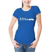 Reality Glitch Evolution of Rugby Womens T-Shirt