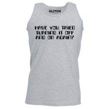 Reality Glitch Have You Tried Turning It Off and On Again? Mens Vest