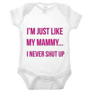 Just Like Mammy Babygrow