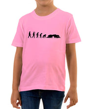 Reality Glitch Evolution of Rugby Kids T-Shirt