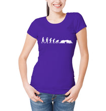Reality Glitch Evolution of Rugby Womens T-Shirt
