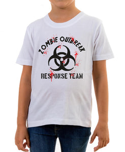 Reality Glitch Zombie Outbreak Response Team Kids T-Shirt