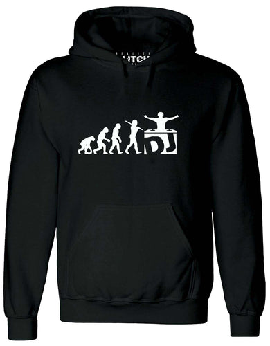 Reality Glitch DJ Evolution Mens Hoodie