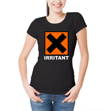 Reality Glitch Irritant Symbol Womens T-Shirt
