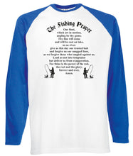 Reality Glitch Fisherman's Prayer Mens Baseball Shirt - Long Sleeve