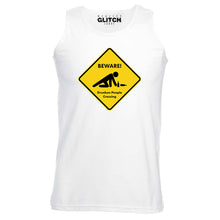 Reality Glitch Beware Drunk People Crossing Mens Vest