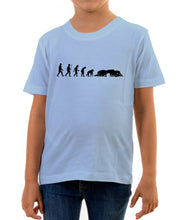 Reality Glitch Evolution of Rugby Kids T-Shirt