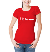 Reality Glitch Evolution of Rugby Womens T-Shirt