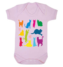 Reality Glitch Just Colourful Cats Kids Babygrow