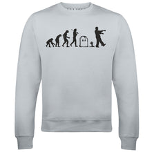 Reality Glitch Evolution of Zombies Mens Sweatshirt