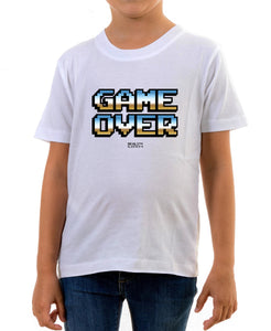 Reality Glitch Game Over Retro 80's Kids T-Shirt