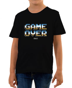 Reality Glitch Game Over Retro 80's Kids T-Shirt