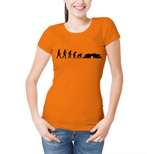 Reality Glitch Evolution of Rugby Womens T-Shirt