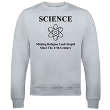 Reality Glitch Science Making Religion Look Stupid Mens Sweatshirt