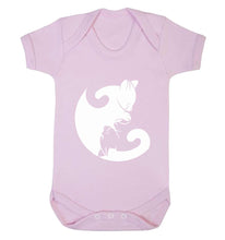 Reality Glitch Cat Ying Yang Kids Babygrow