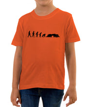 Reality Glitch Evolution of Rugby Kids T-Shirt