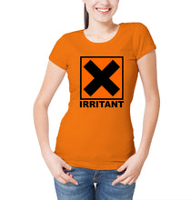 Reality Glitch Irritant Symbol Womens T-Shirt