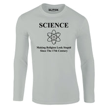 Reality Glitch Science Making Religion Look Stupid Mens T-Shirt - Long Sleeve