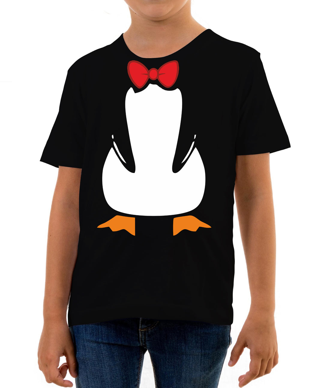 Reality Glitch Penguin Suit Kids T-Shirt