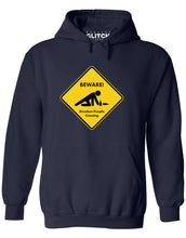 Reality Glitch Beware Drunk People Crossing Mens Hoodie