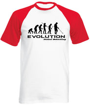 Reality Glitch Evolution of Metal Detector Mens Baseball Shirt