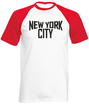 Reality Glitch New York City Mens Baseball Shirt