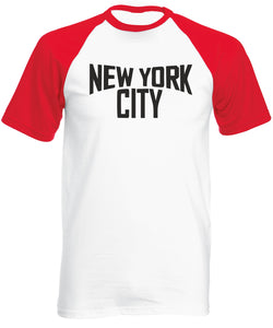 Reality Glitch New York City Mens Baseball Shirt