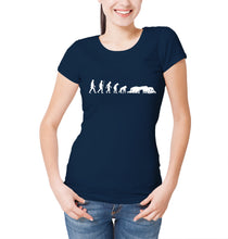 Reality Glitch Evolution of Rugby Womens T-Shirt