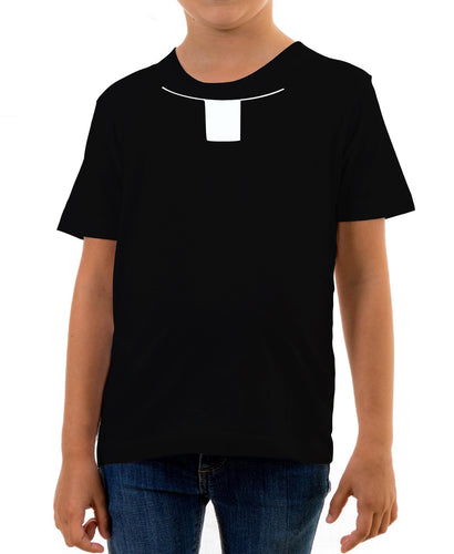 Reality Glitch Priest Collar Kids T-Shirt