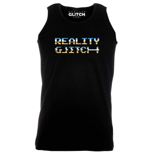 Reality Glitch Reality Glitch Retro Pixel Mens Vest
